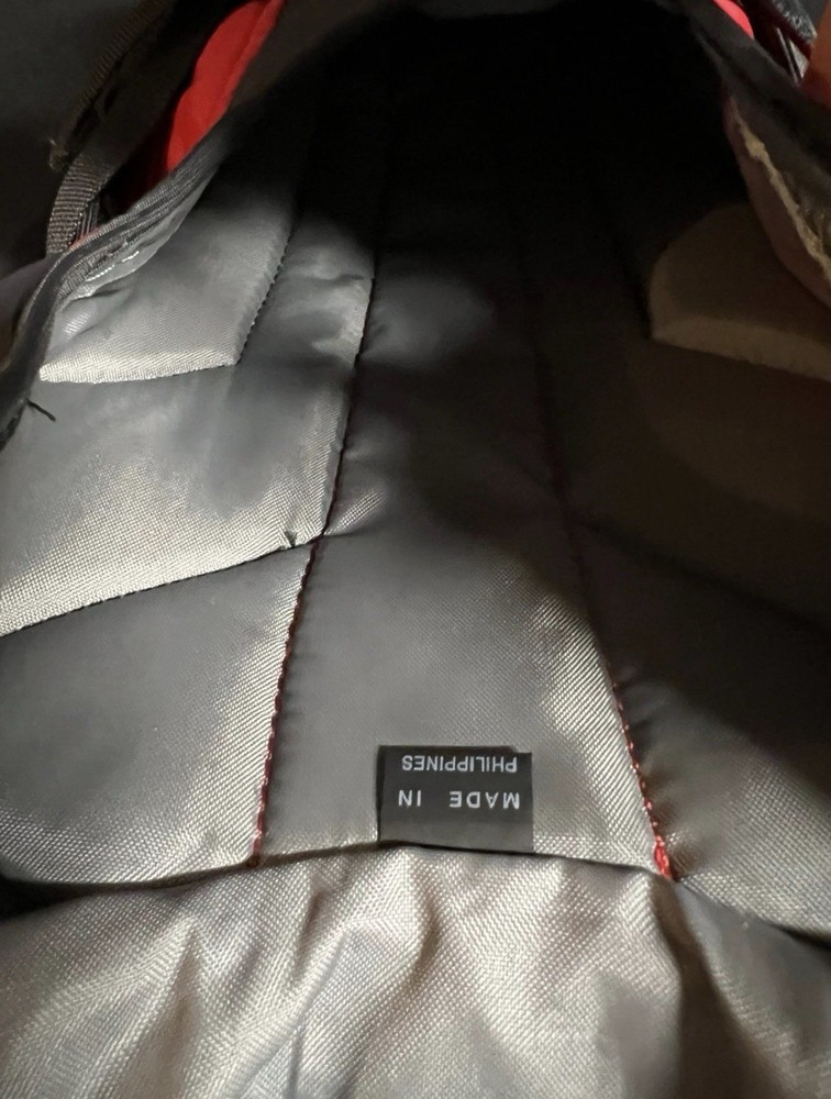 Camelbak Red Black 2 Pocket Hydration Backpack No Bladder