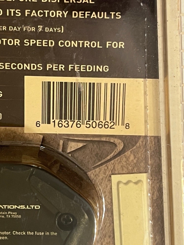 Wildgame Innovations TDX 6/12-Volt Digital Timer Controller Unit Feeder