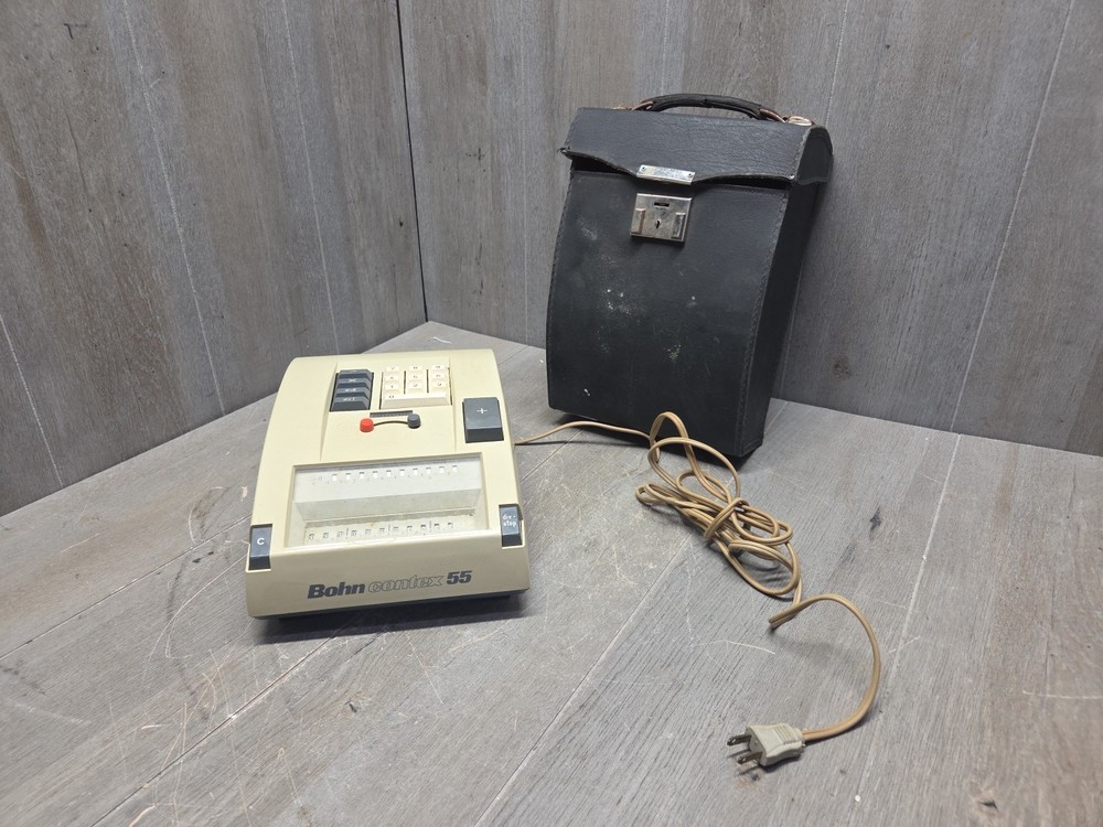 Bohn Contex Model 55 Mechanical Calculator