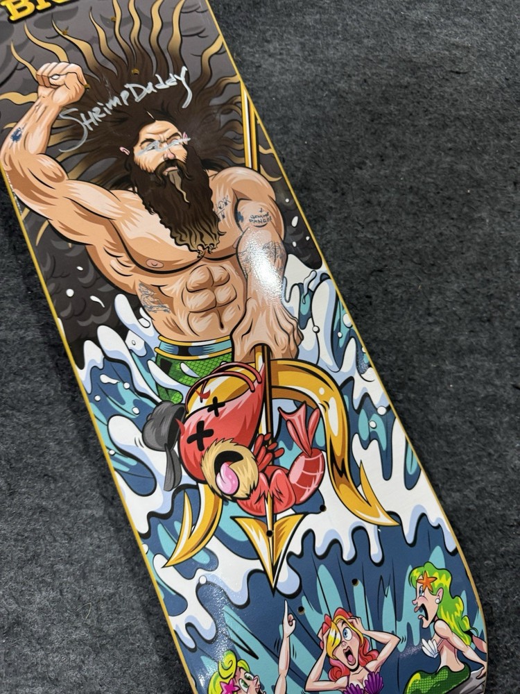 Thankyou Skateboard Deck Erik Bragg Signed