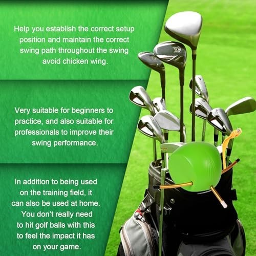 Golf Swing Trainer Aid - Posture Correction Tool for All Skill Levels, Improve G