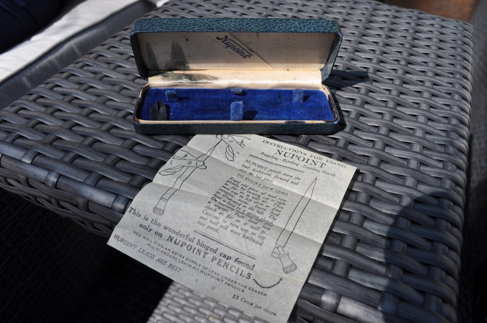 Antique NUPOINT Mechanical Pencil ** CASE ONLY **