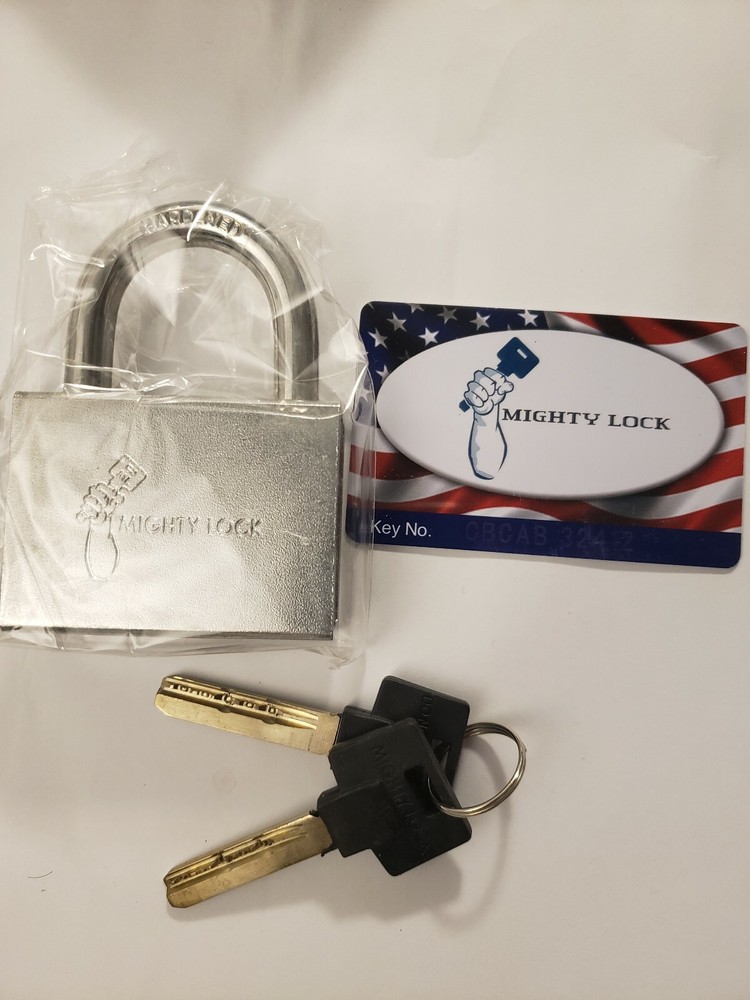 Mighty Lock (Mul-t-lock Style) #10, 3/8" Removable Shackle