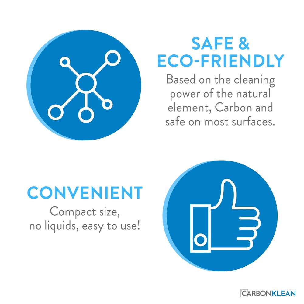 Carbon Klean ScreenKlean Tablet Screen Cleaner - Efficient and Durable Carbon