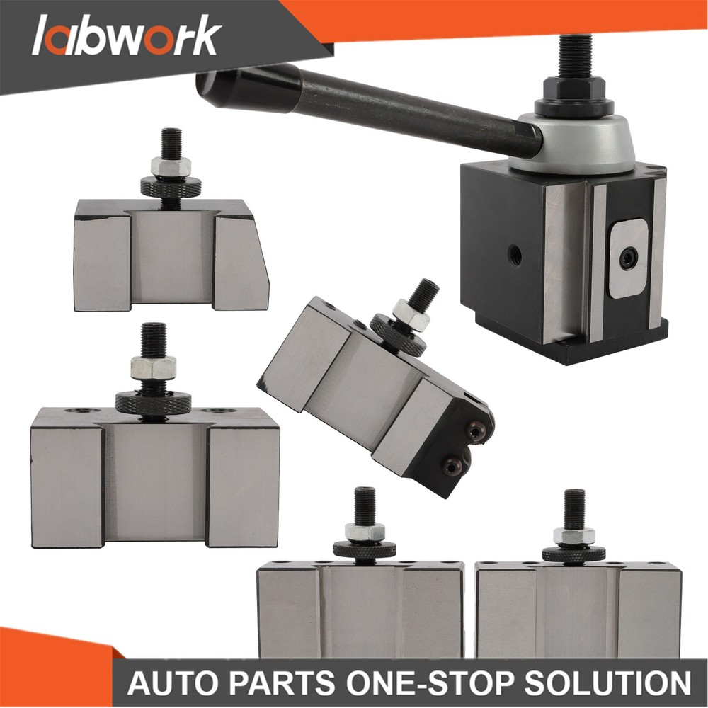 Labwork 6 Pack BXA Tool Post Set 250-200 Complete Quick Change System for Lathes