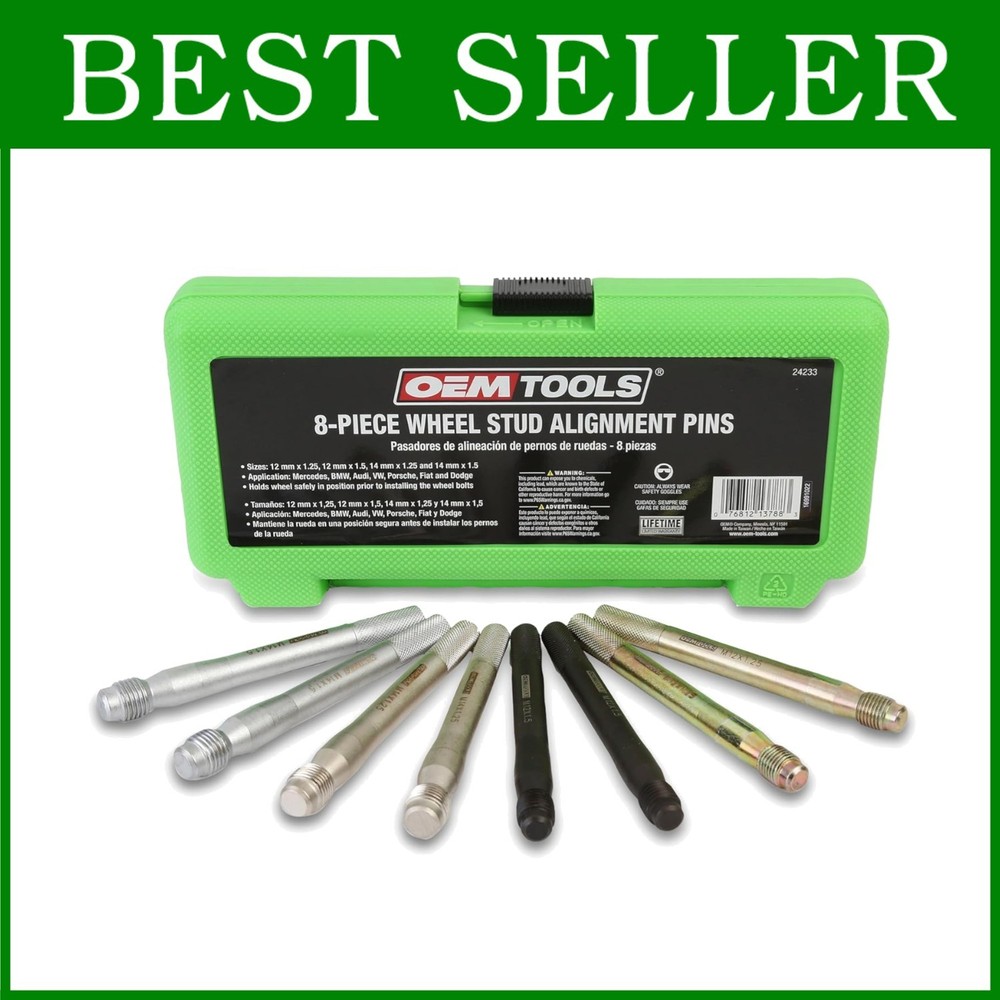 Color-Coded Wheel Alignment Kit 8-Piece Set