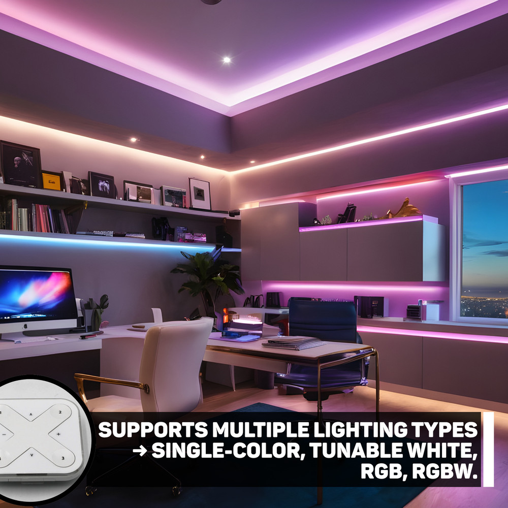 Casambi basicDIM Bluetooth LED Wall Remote Control ~ Model Xpress-LR