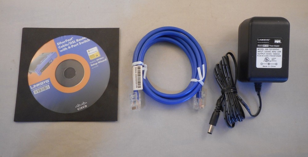 Linksys BEFSR41 EtherFast Cable/DSL Router with 4-Port Switch