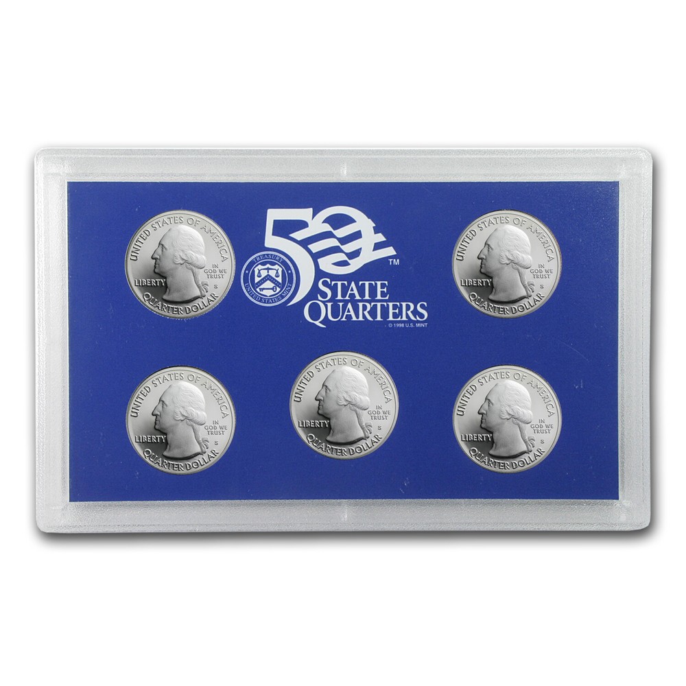 2008-S 50 State Quarters Proof Set