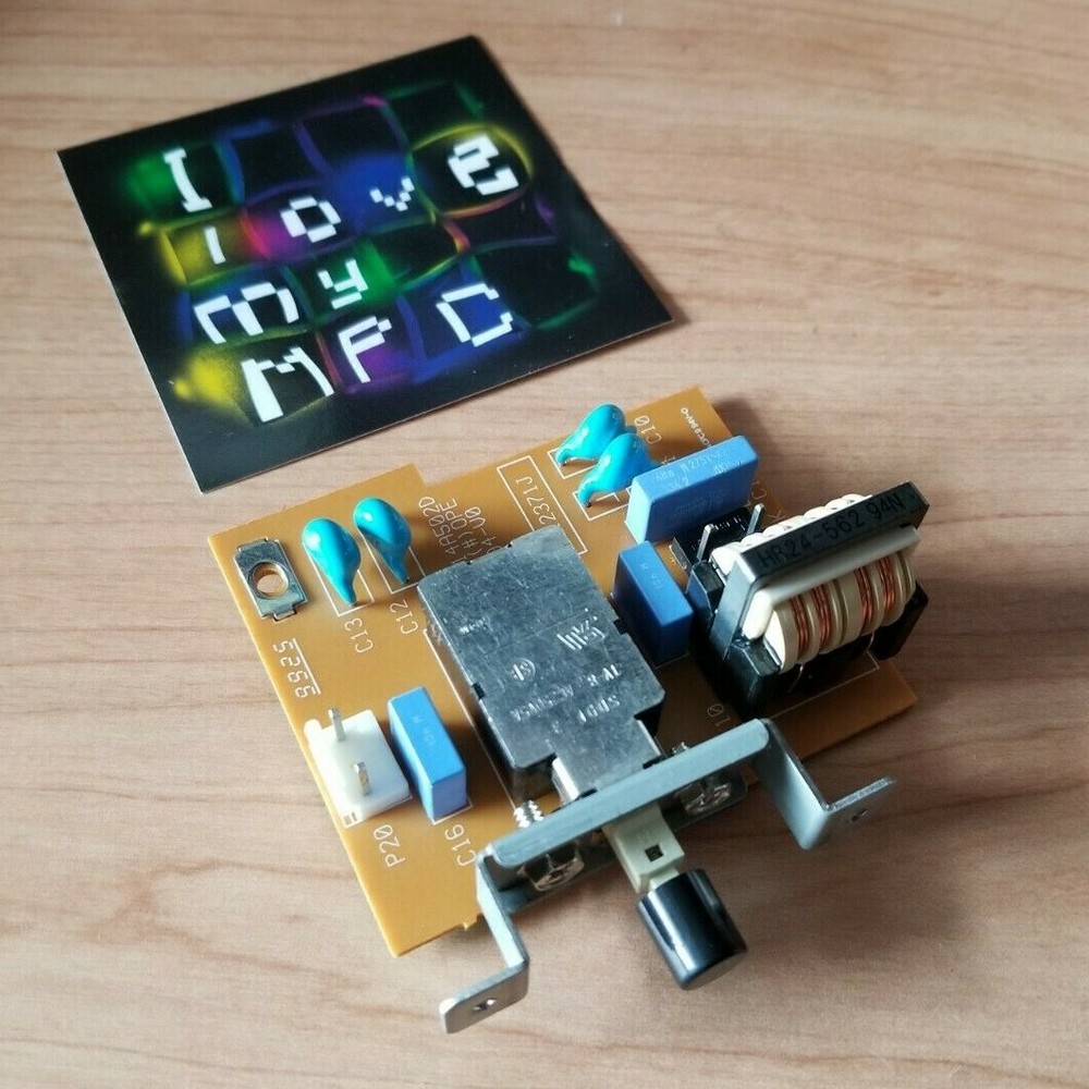 Akai MPC 2000XL Power Switch PCB Board w/Power Button Cap