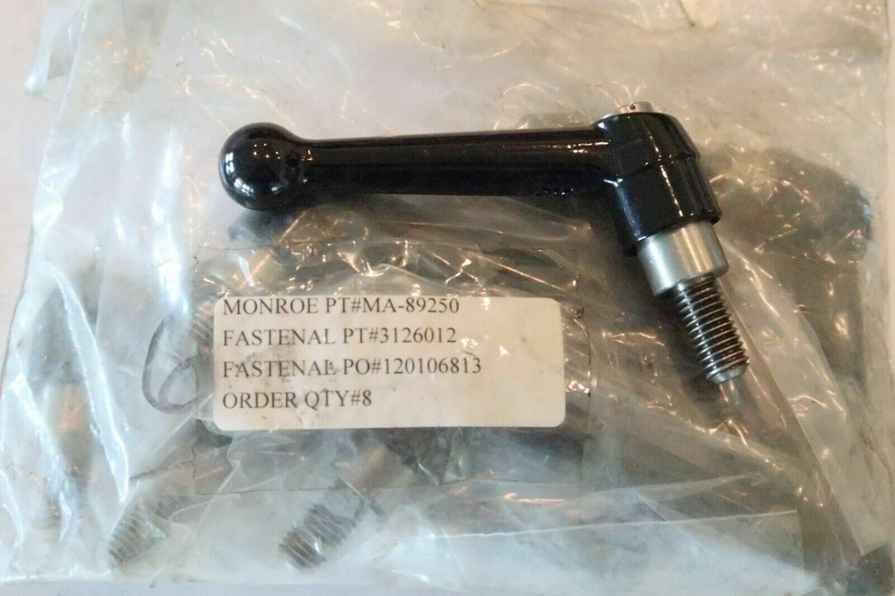 MONROE ENGINEERING MA-89250 #3, M10 Stud 20mm SS Insert Adjustable Handle