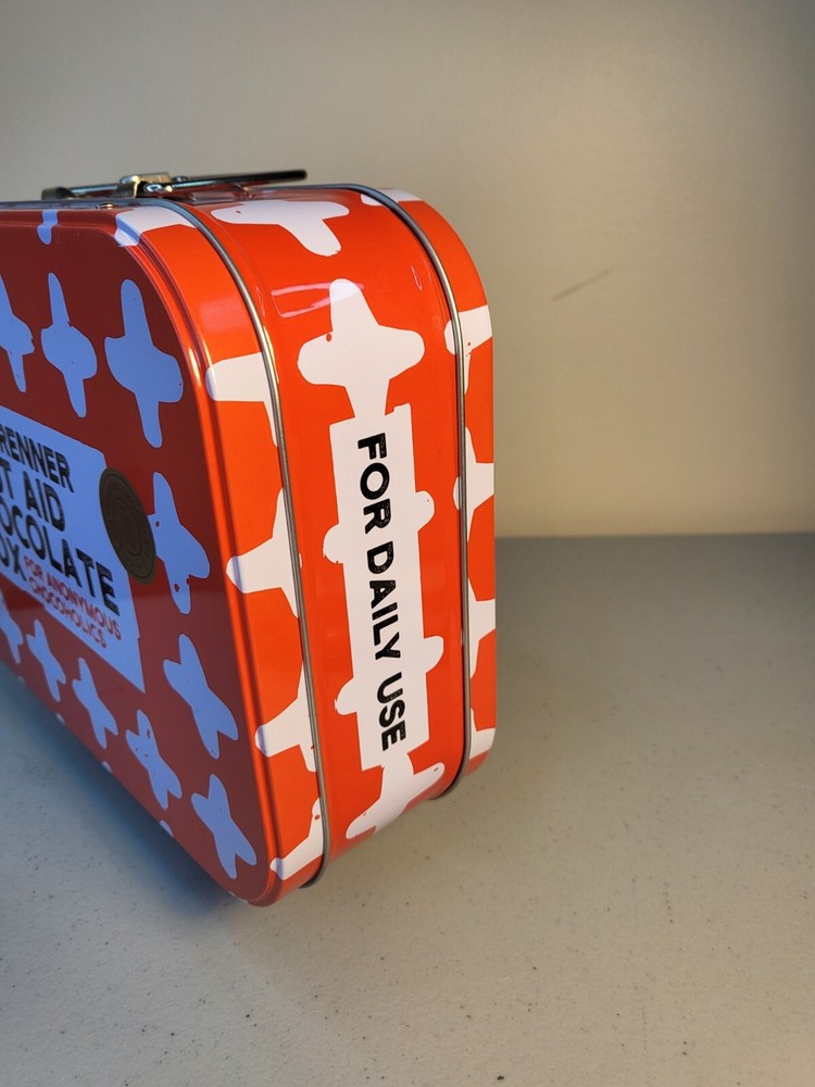 Lunch Box Tin Max Brenner First Aid Chocolate Box Super Cool