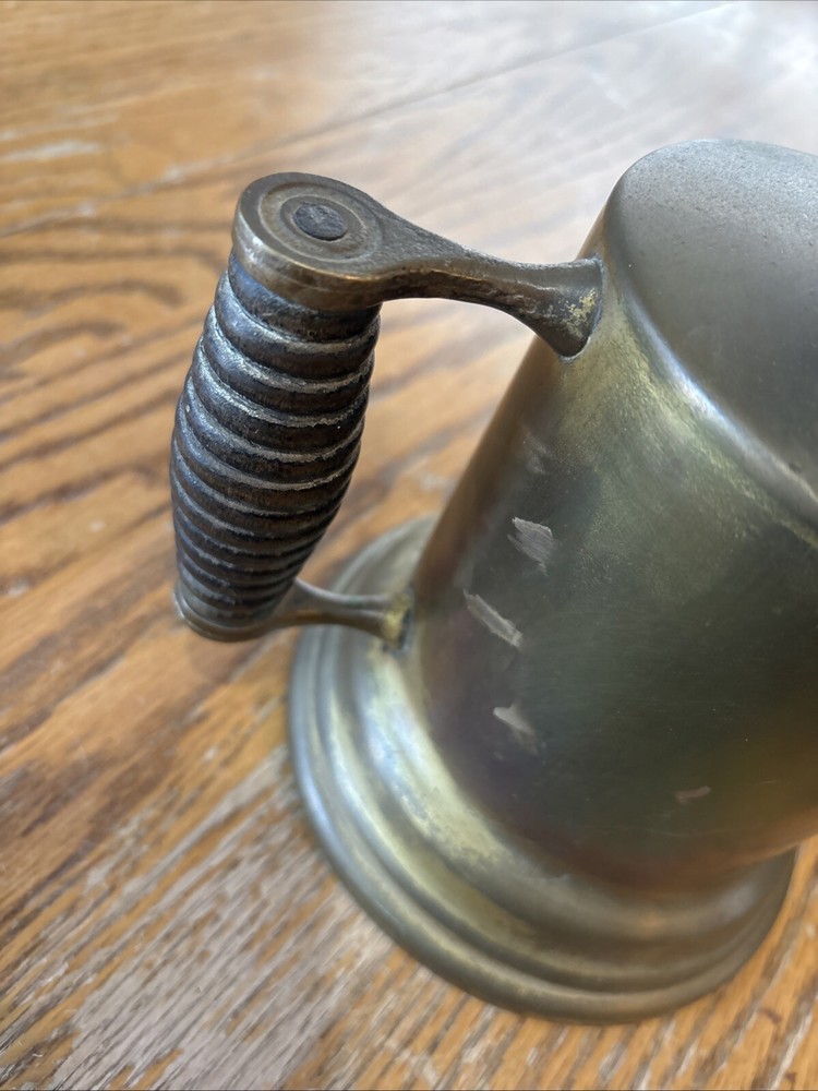 Vintage Brass Blow Torch Steampunk Unknown Maker Nice!