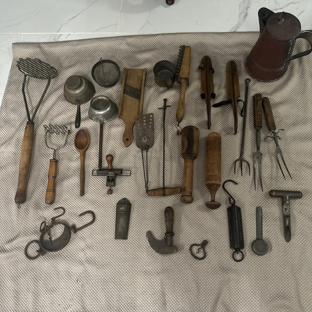Primitive & Antique Kitchen Utensils & Gadgets
