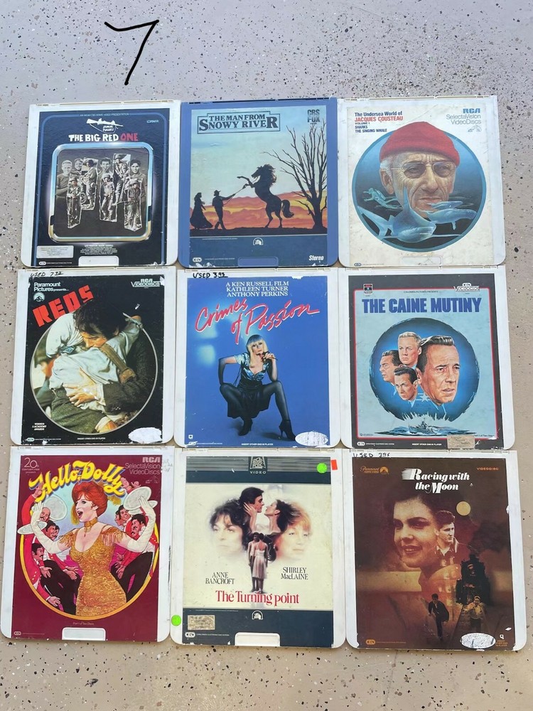 CED Selectavision VideoDisc 11/2 added