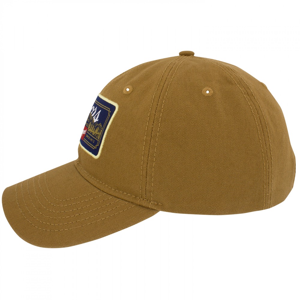 Coors Banquet Tree Line Logo Adjustable Hat Brown
