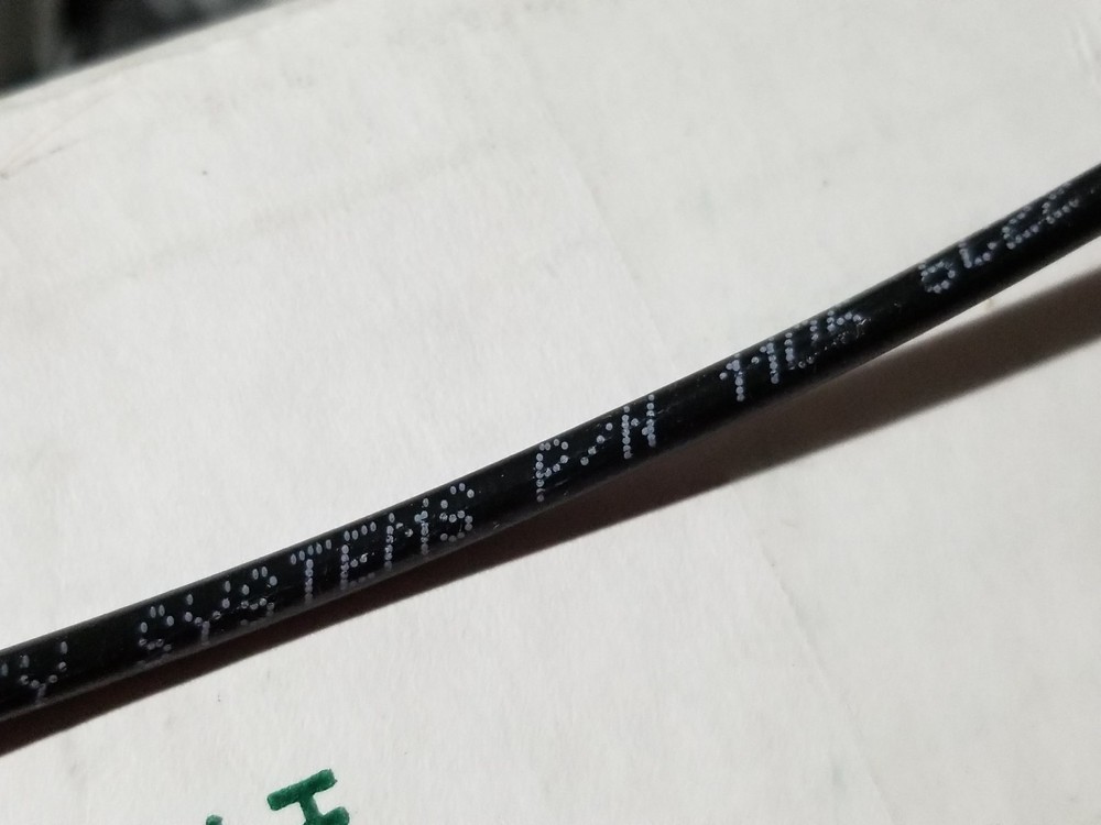 Southwire Genesis 1106 22/6C Solid Bare Copper Security/Control Cable Blk /100ft