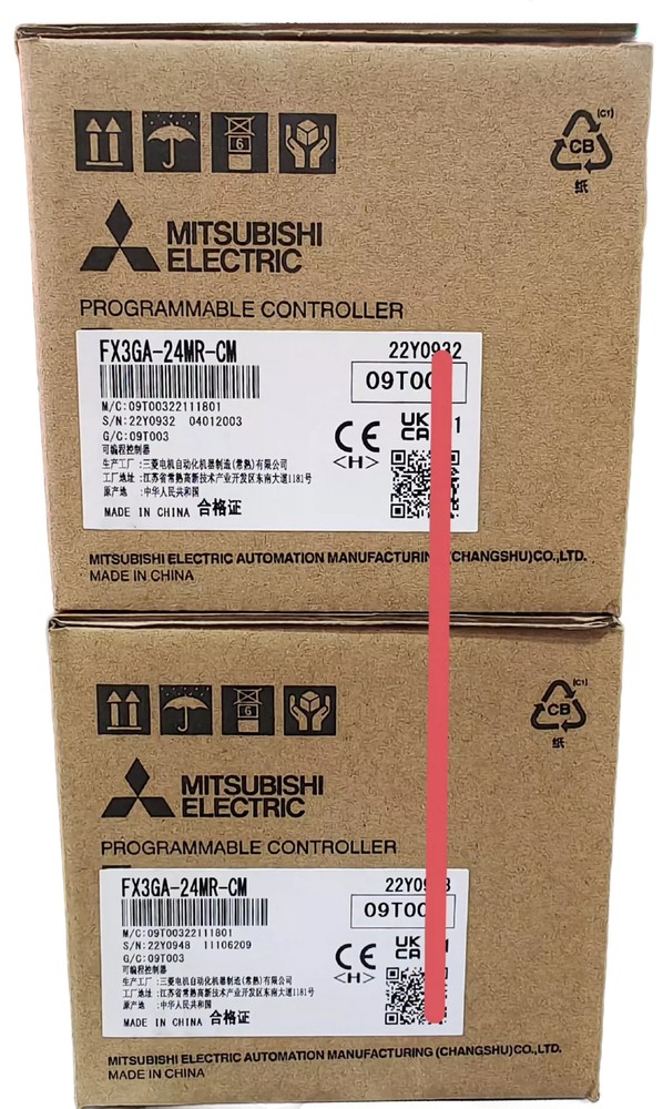 1pc Mitsubishi FX3GA-24MR-CM Brand New Programmable Controller