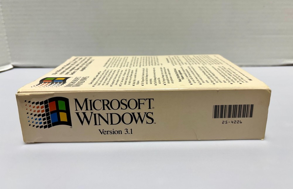 Microsoft Windows Operating System Version 3.1 Tandy OEM