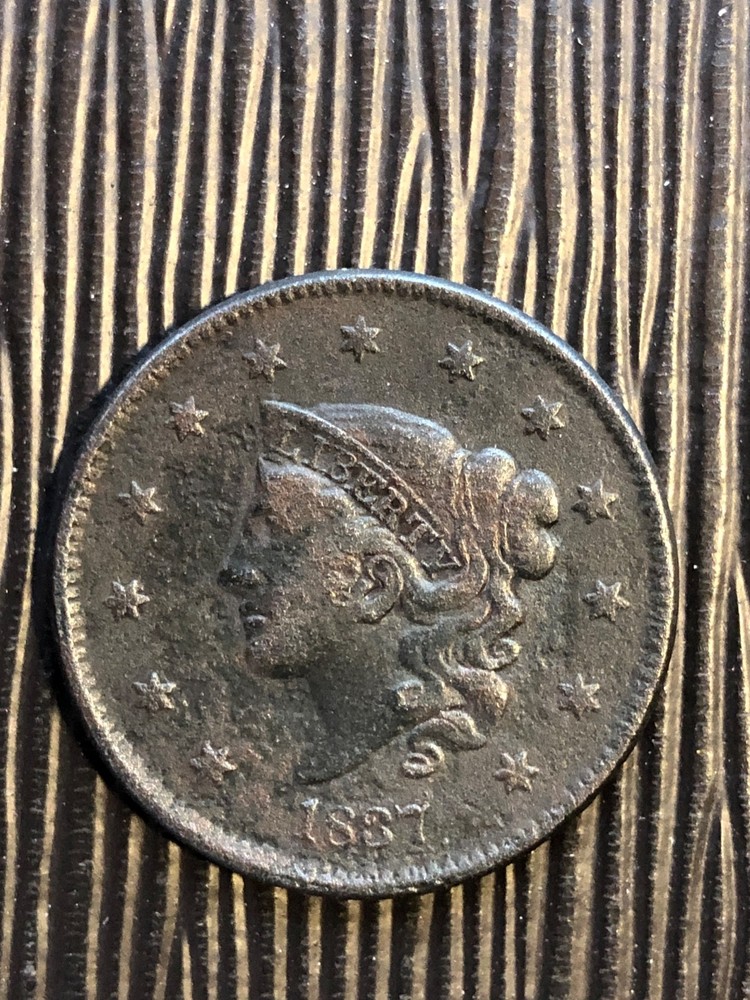 1837 large Cent