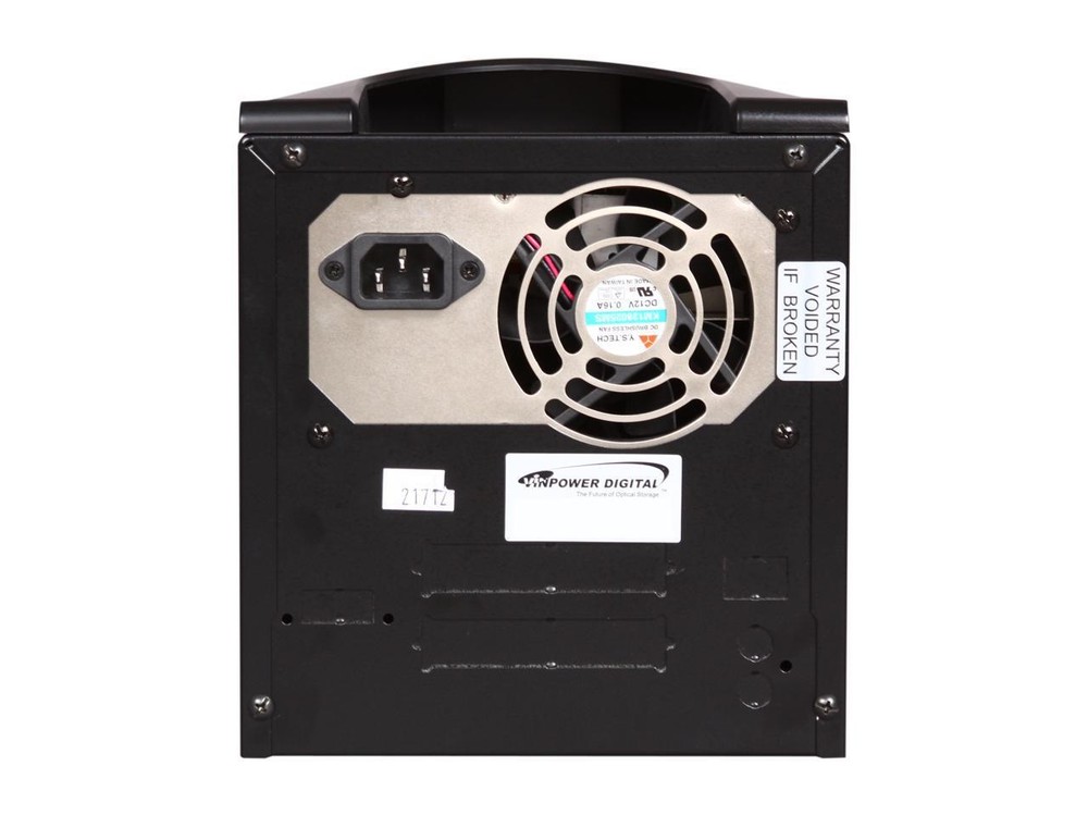 VINPOWER Black 1 to 2 128M DDR2 Buffer Memory Hard Drive Duplicator Model HDDSha