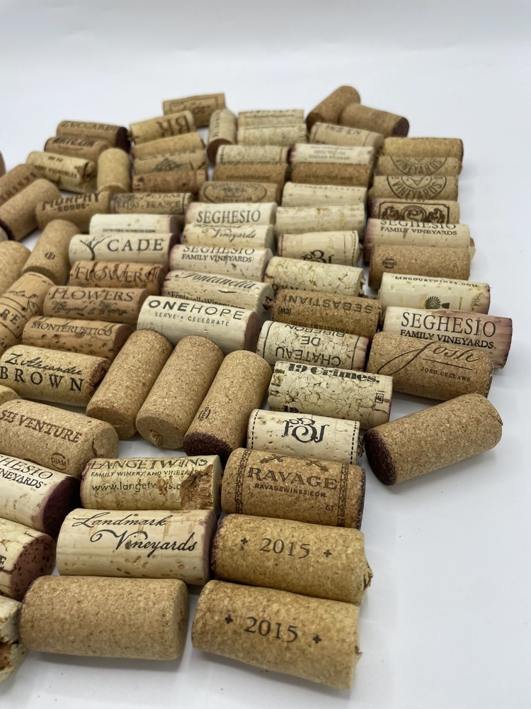 Premium Wine Corks Natural - Used Assorted 100 Count