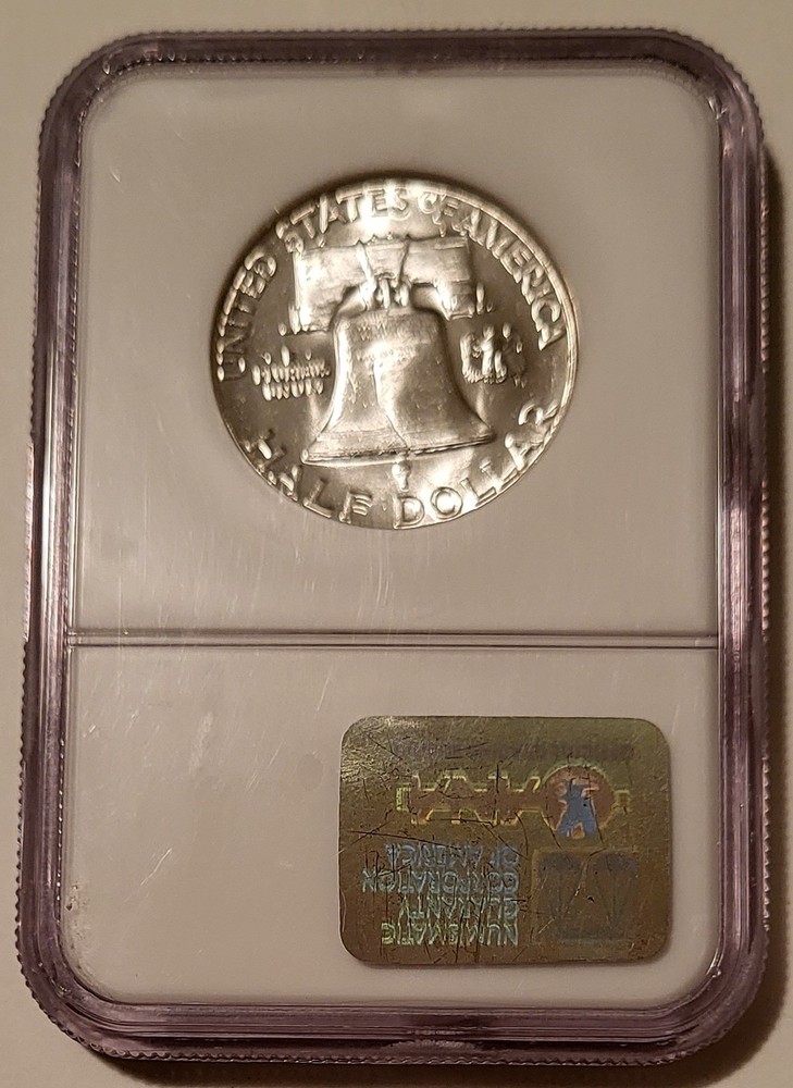 NGC 1963 Franklin Half Dollar MS65