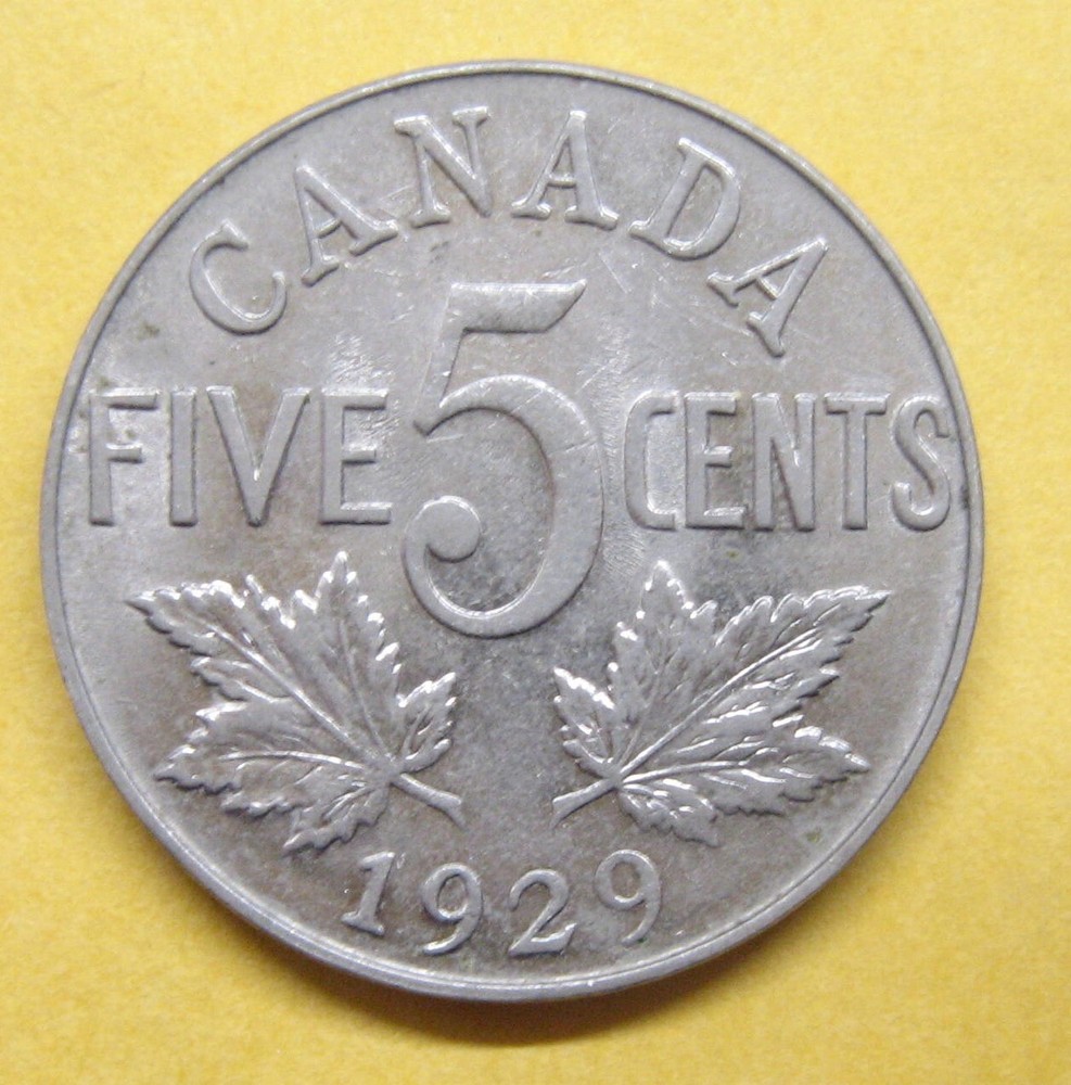1929 Canada Nickel Take a Look
