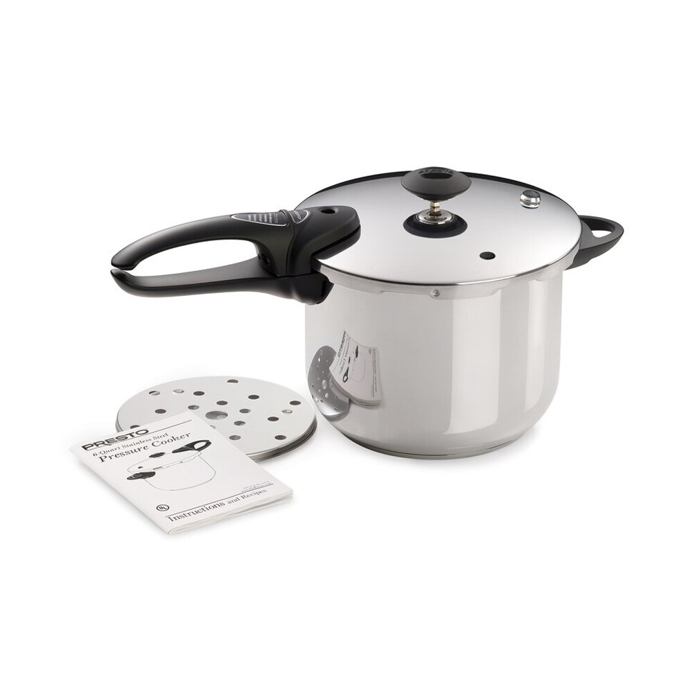 Presto 01365 6 Quart Pressure Cooker - SS
