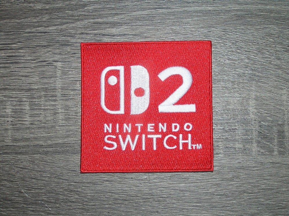 Nintendo Switch 2 Seattle Mariners AD Patch Embroidered Iron On 4" x 4"