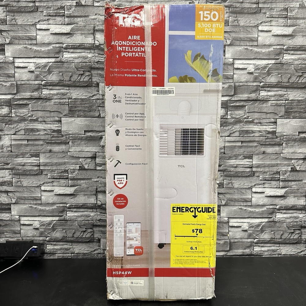 TCL 5100 BTU Smart Portable Air Conditioner H5P44W