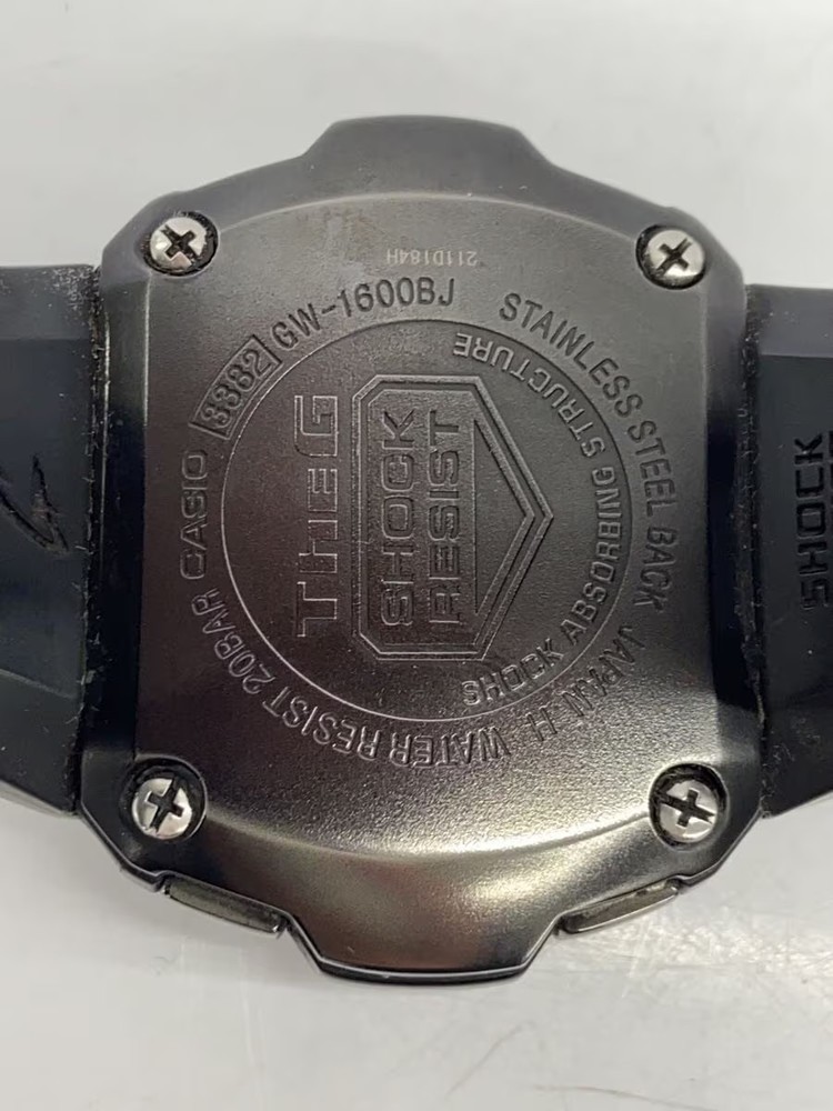CASIO Solar Watch G SHOCK Digital Analog BLK