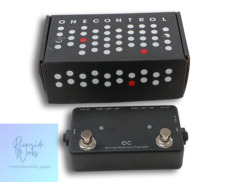 ONE CONTROL Blackloop Effect Pedal for Signal Routing JP