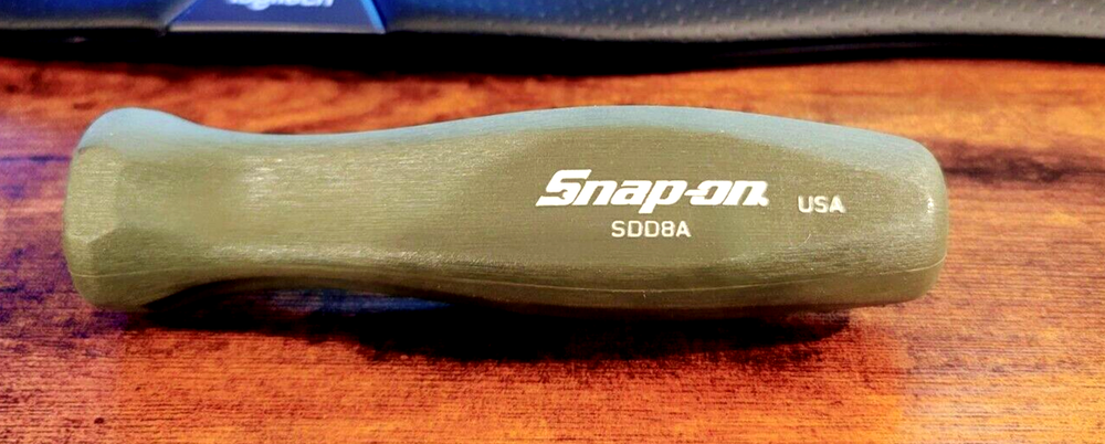 SNAP-ON ™ 5.5" COMBAT GREEN REPLACEMENT HARD PLASTIC SCREWDRIVER HANDLE SDD8A