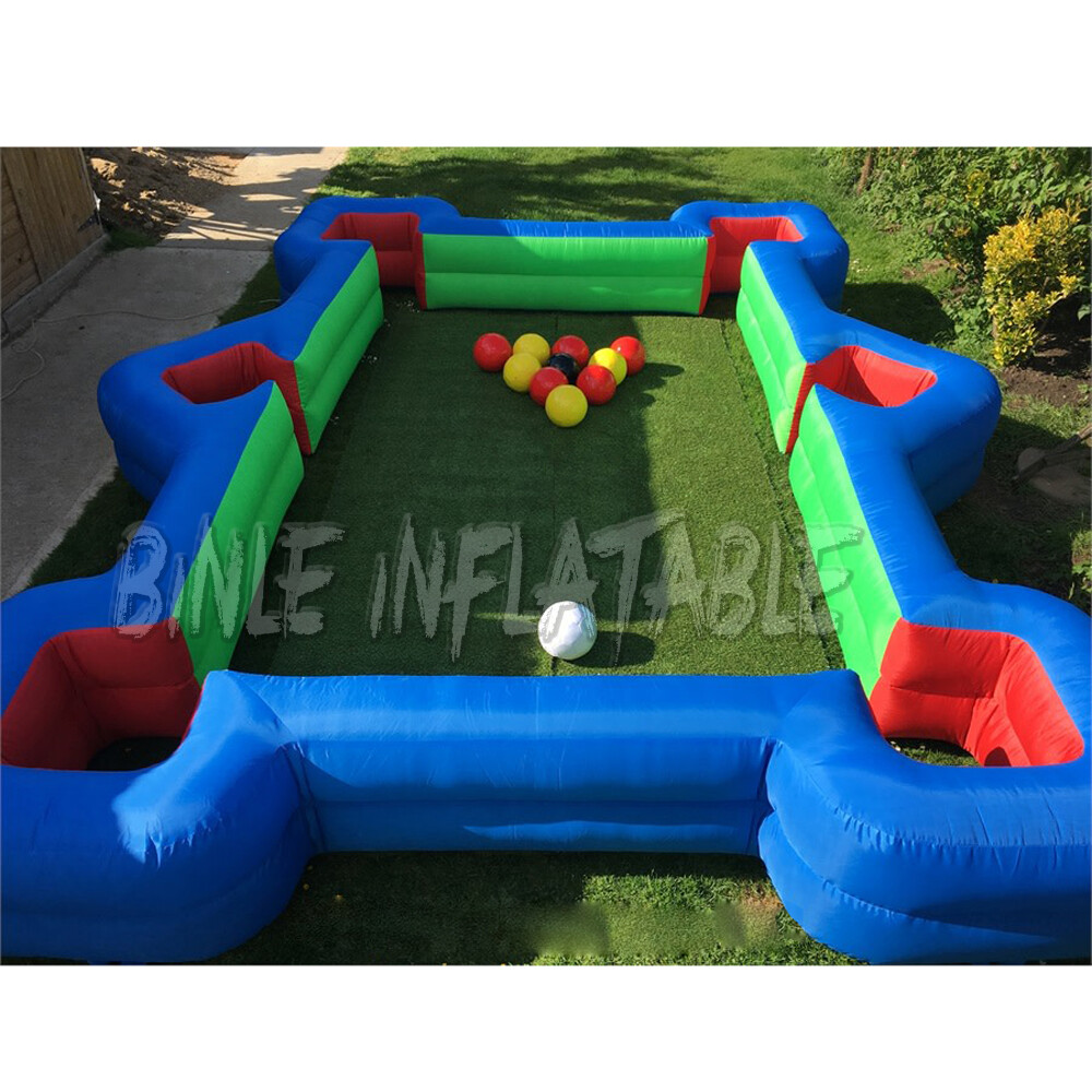 Inflatable Table Soccer Interactive Games Inflatable Snooker Pool for Football