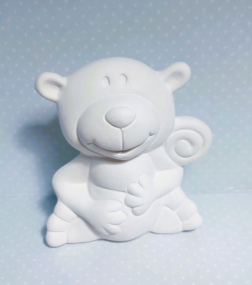 Monkey ~ Ceramic Bisque Ready to Paint