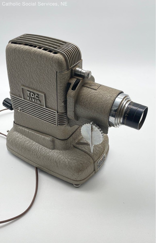 Vintage TDC VIVID Selectron ~ Slide Projector Deluxe Model D Camera