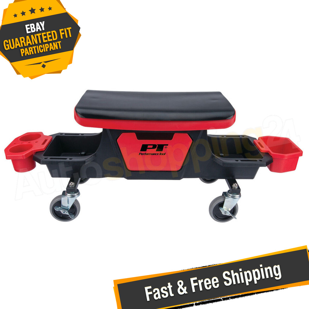 Performance Tool W85035 Tool Rolling Storage Garage Seat