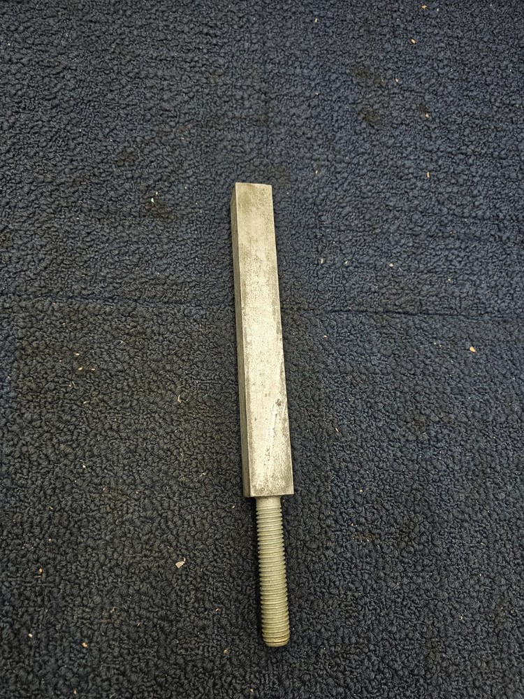 Square Stud Extension Bolt Threaded ABI2C73 11" Length x 1" Width