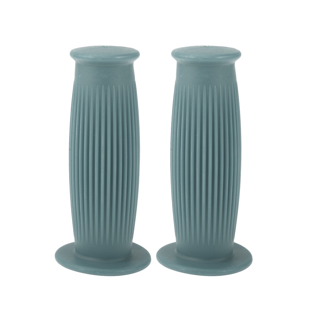 1" 25mm Motorcycle Knobs Handlebar Cover TPU Grey Blue