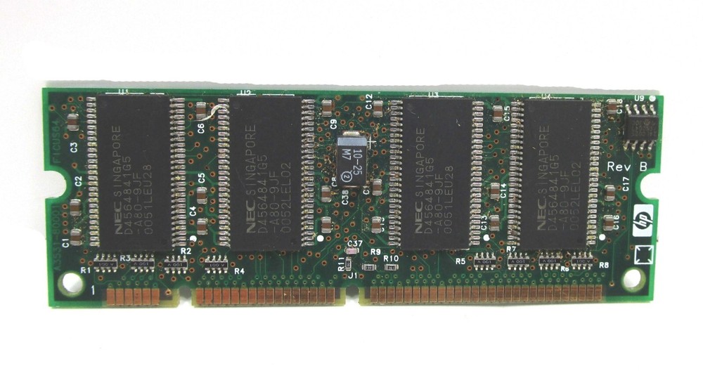 HP A3874-60001 32MB 100-PIn DDR PC100 Memory Module For Printers
