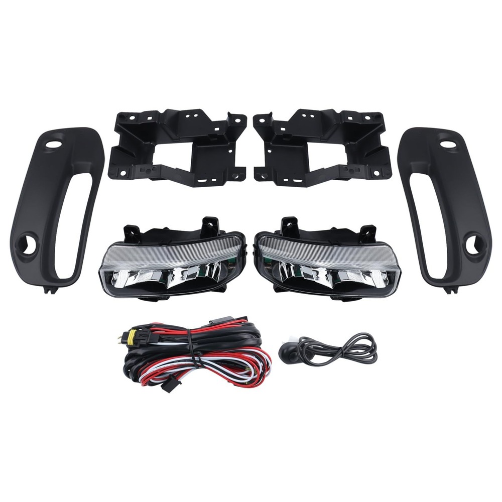 LED Fog Light Assembly with Wiring Harness and Switch FIT 2019-2023 Ram 2500 ...