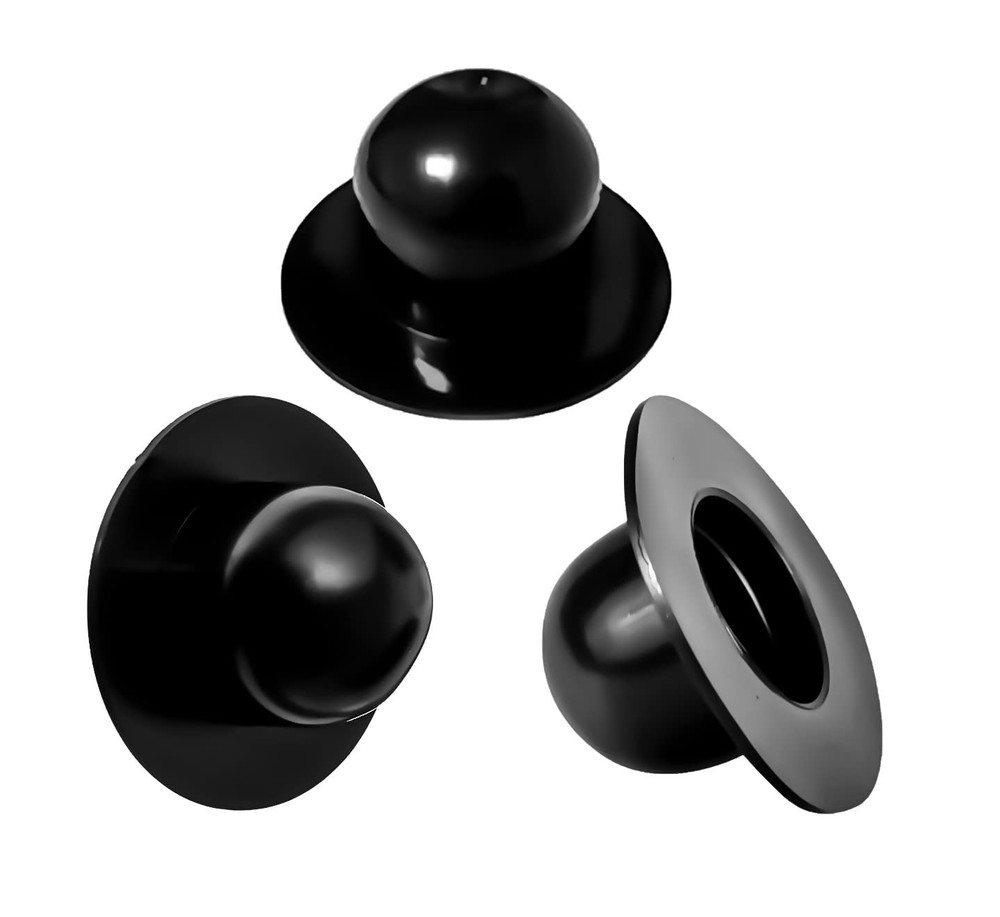 savone 3 Pack Pool Wall Plug Replacement for Intex Bestway Pools, Black