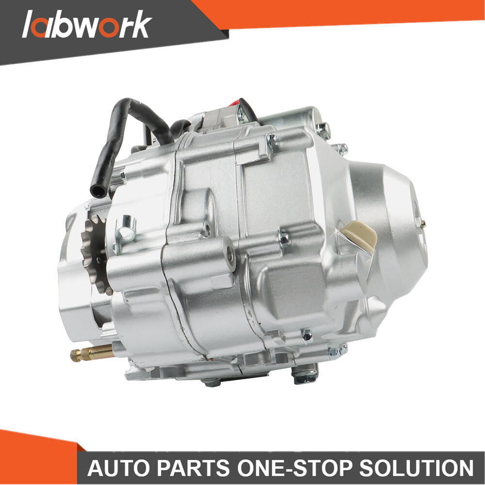 Labwork 125CC 4-Stroke Engine Motor Semi-Auto Electric Start Reverse For ATV