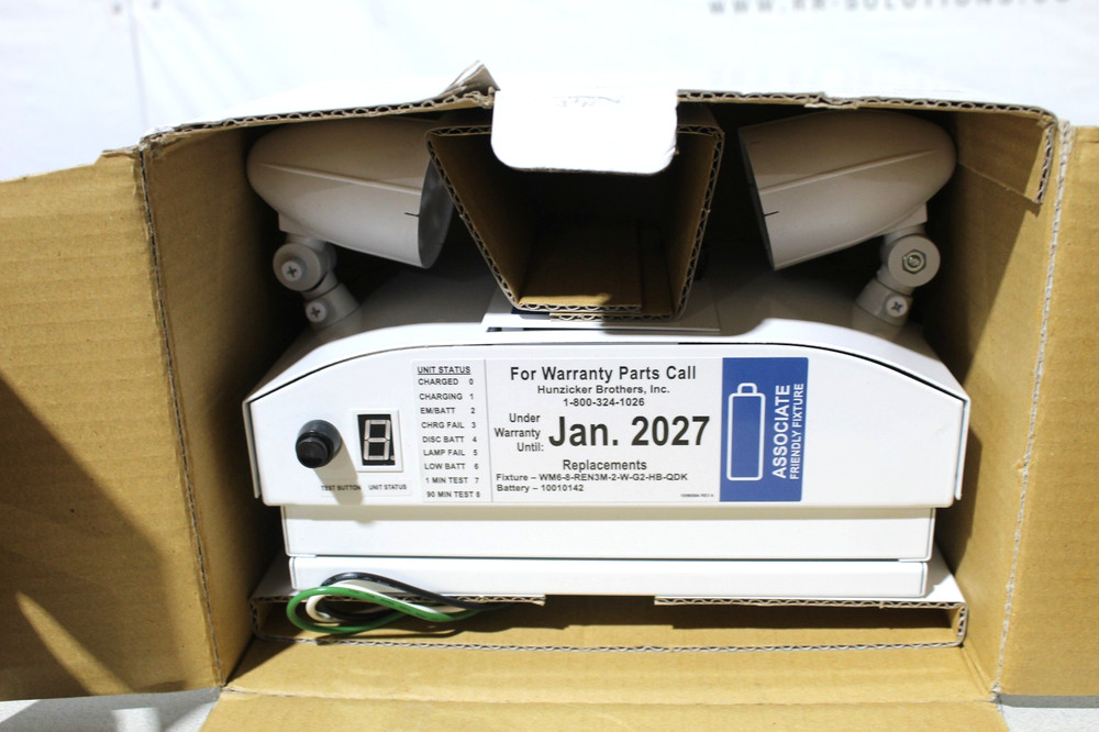 Exitronix Emergency lighting WM6-8-REN3M-2-W-G2-HB