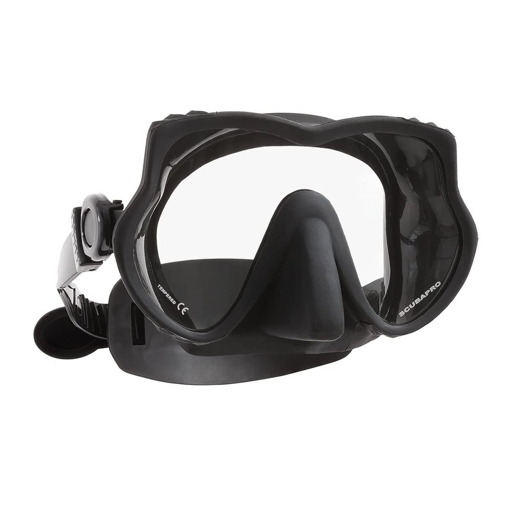 SCUBAPRO Devil Mask with EZ Strap (Black)