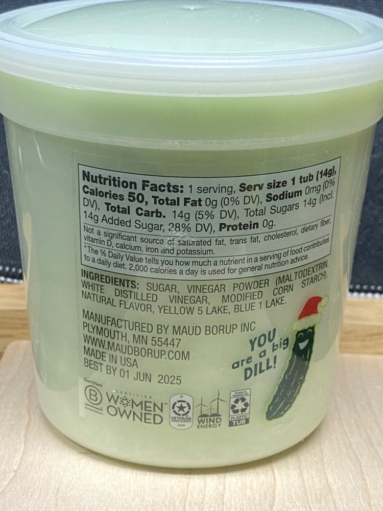 Pickle Lover's Dream: Pickle Cotton Candy 🥒💚