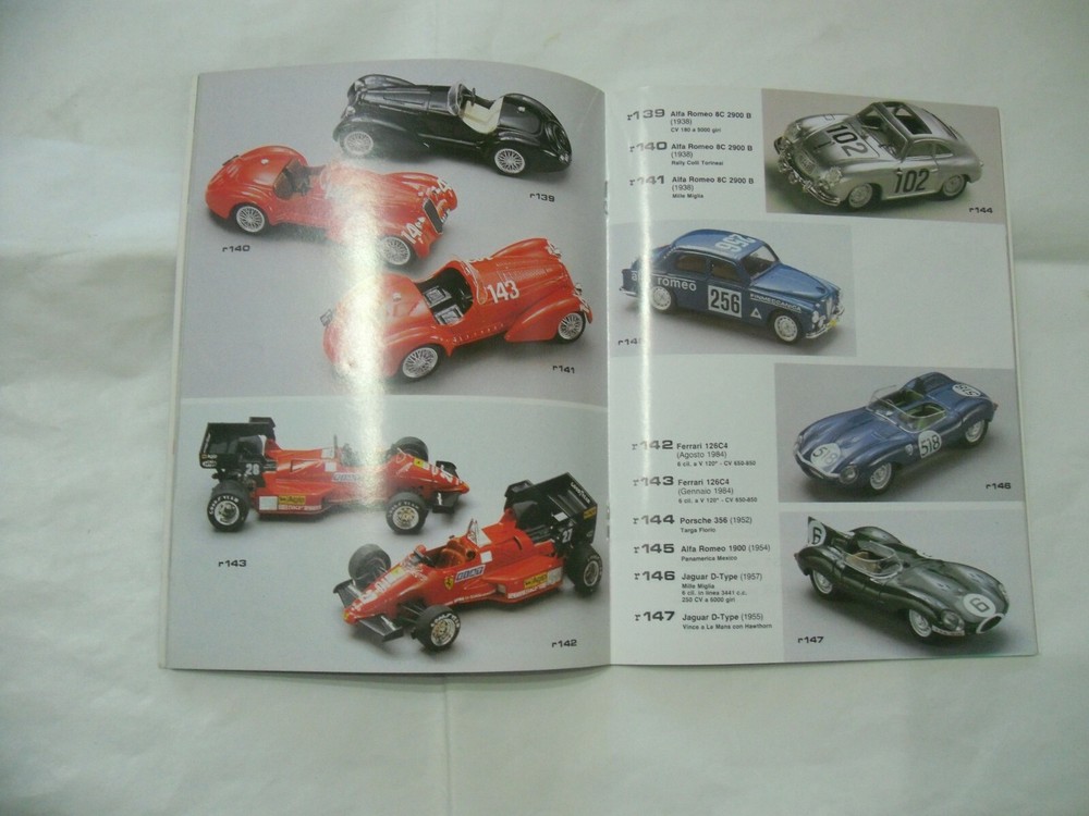 1995 BRUMM TEMPEST 1/43 SCALE MODEL KITS CATALOG.