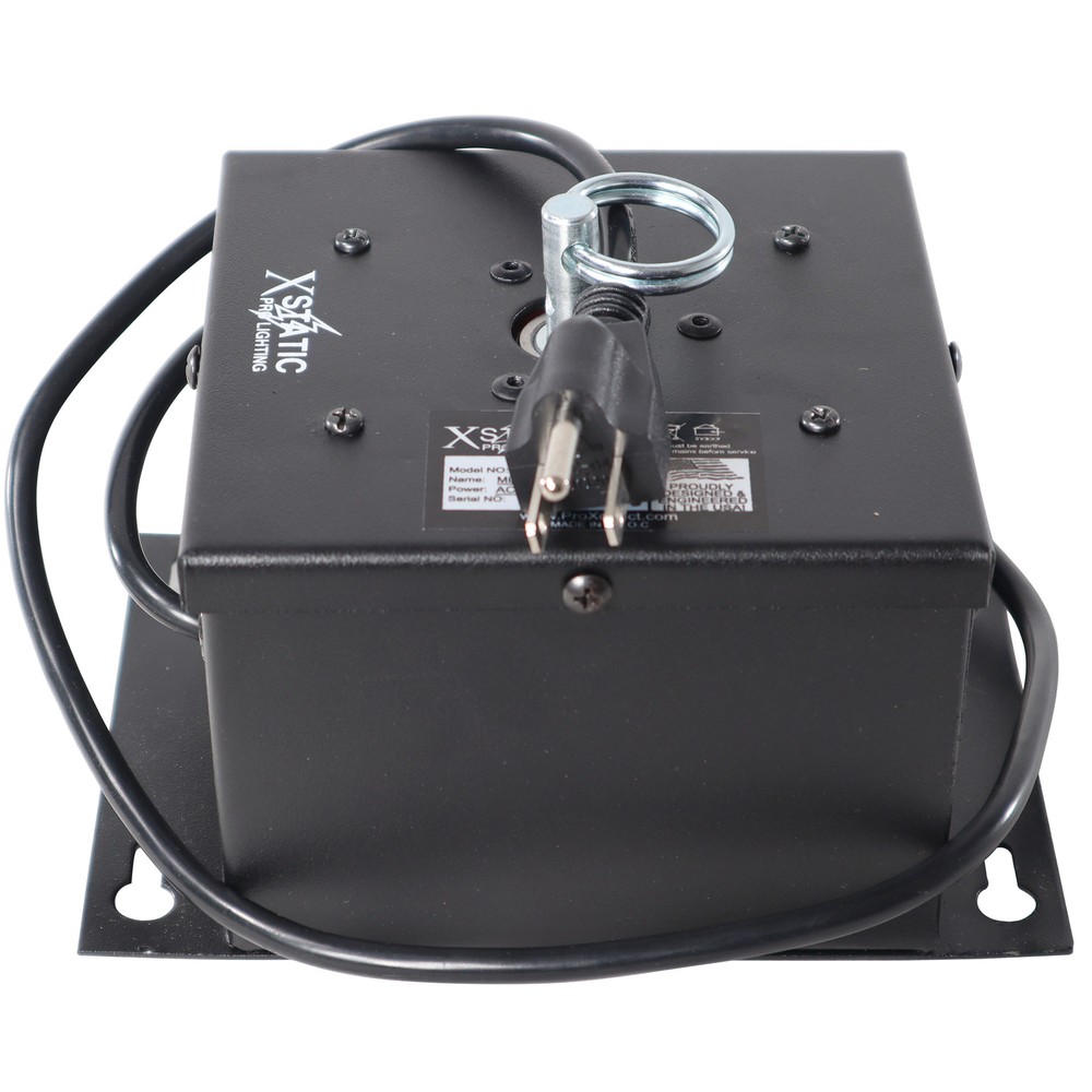 ProX 1 RPM Powered Rotating Disco Mirror Ball Motor with Ring