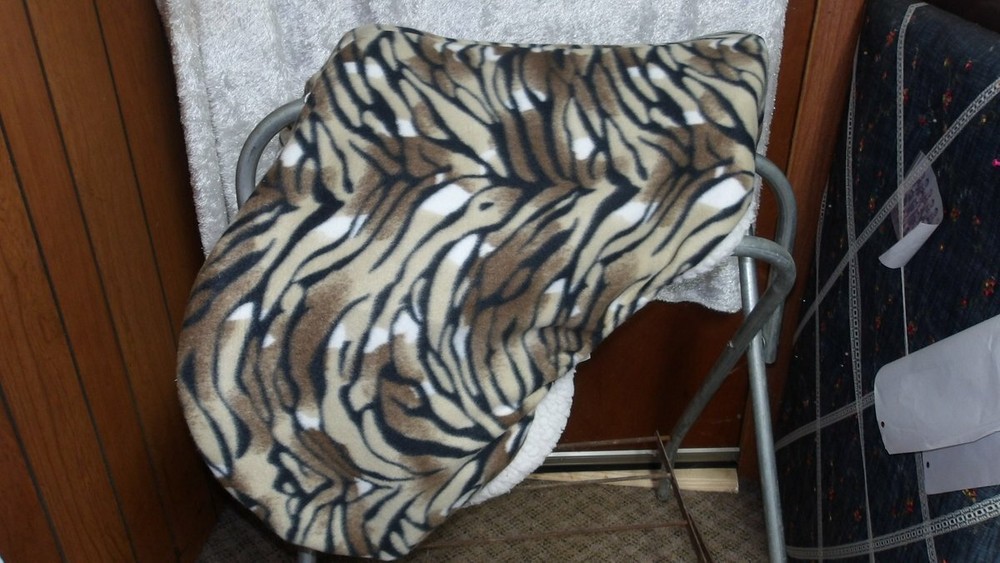 Fleece English Saddle Cover